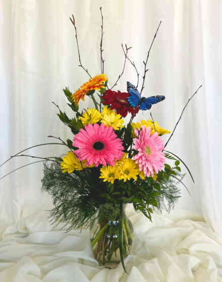 Mixed Gerbera Daisy Bouquet