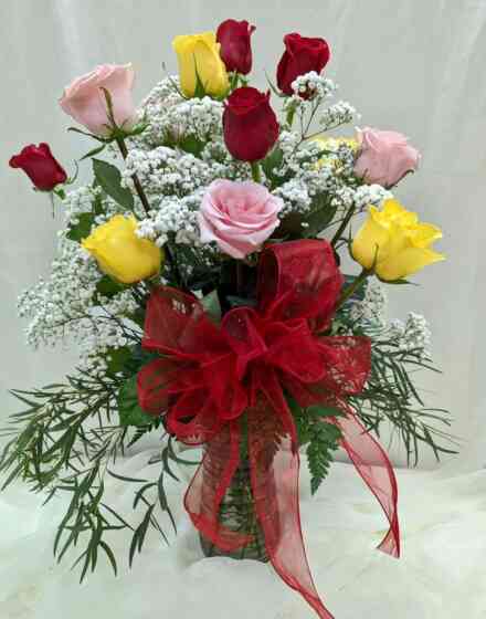 Doz Mix Roses